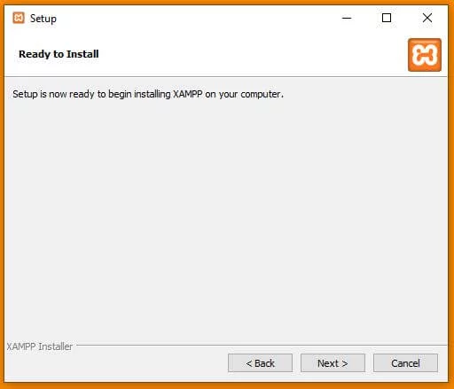 cara install xampp di windows 5